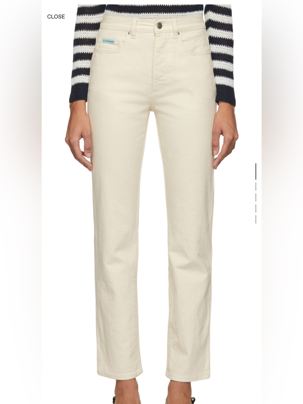 Alexa Chung Straight-Leg Jeans